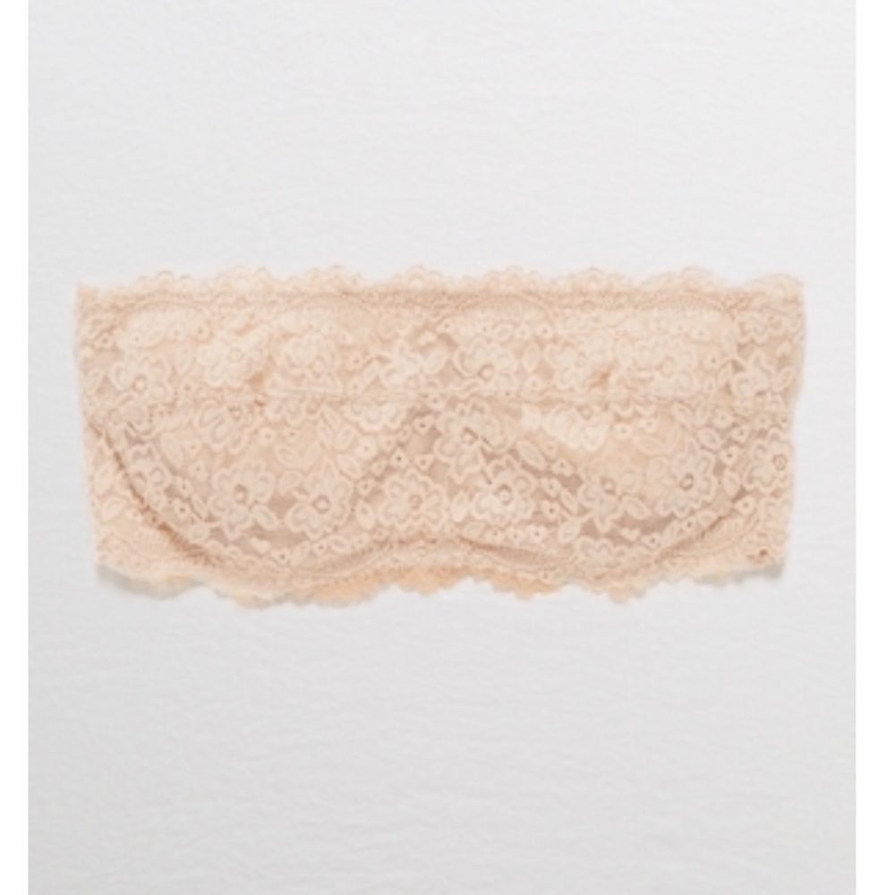 Aerie eye lash lace bandeau bra